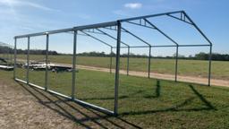 23W X 24L GALVANIZED STEEL BUILDING FRAME