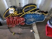 "Alan Jackson Light" Neon Sign