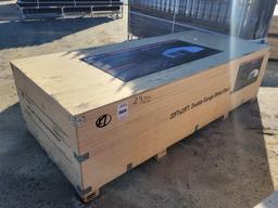 Unused 2024 Double Garage Metal Shed Model K2119