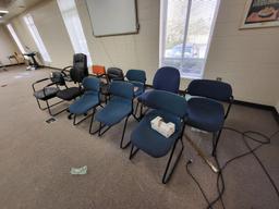 (11) office chairs