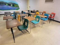 16 student desks