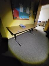 2 wooden tables