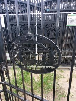 New 16ft Bifold Gate, Wildlife Scene