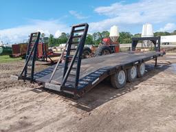 23x7 Tri-axle Gooseneck Trailer