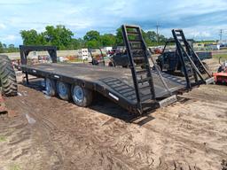 23x7 Tri-axle Gooseneck Trailer