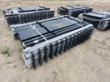 100ft Steel Fencing 5ft X 7ft