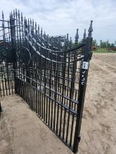 New Bifold Gate, Deer & Ducks Scene