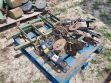 (4) Planter Toolbar Row Baskets, W/ (4) First