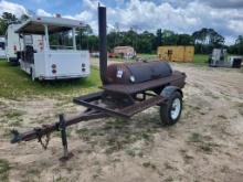 Pull Type Mounted Bbq Grill & Smoker
