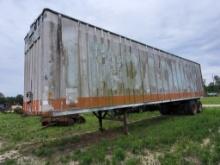 40ft Fruehauf Roadway Dry Van Semi Trailer