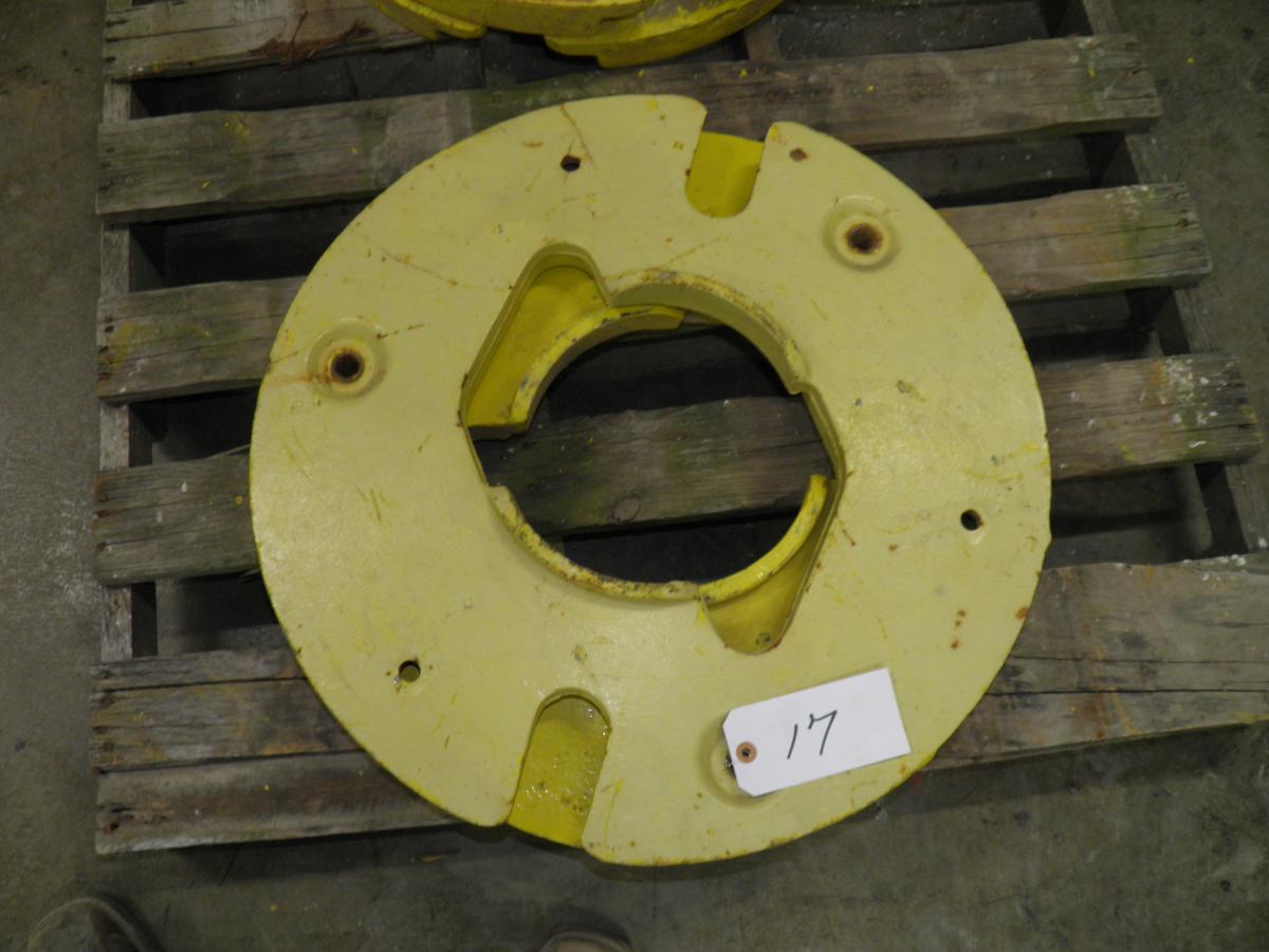 JD rear wheel weights