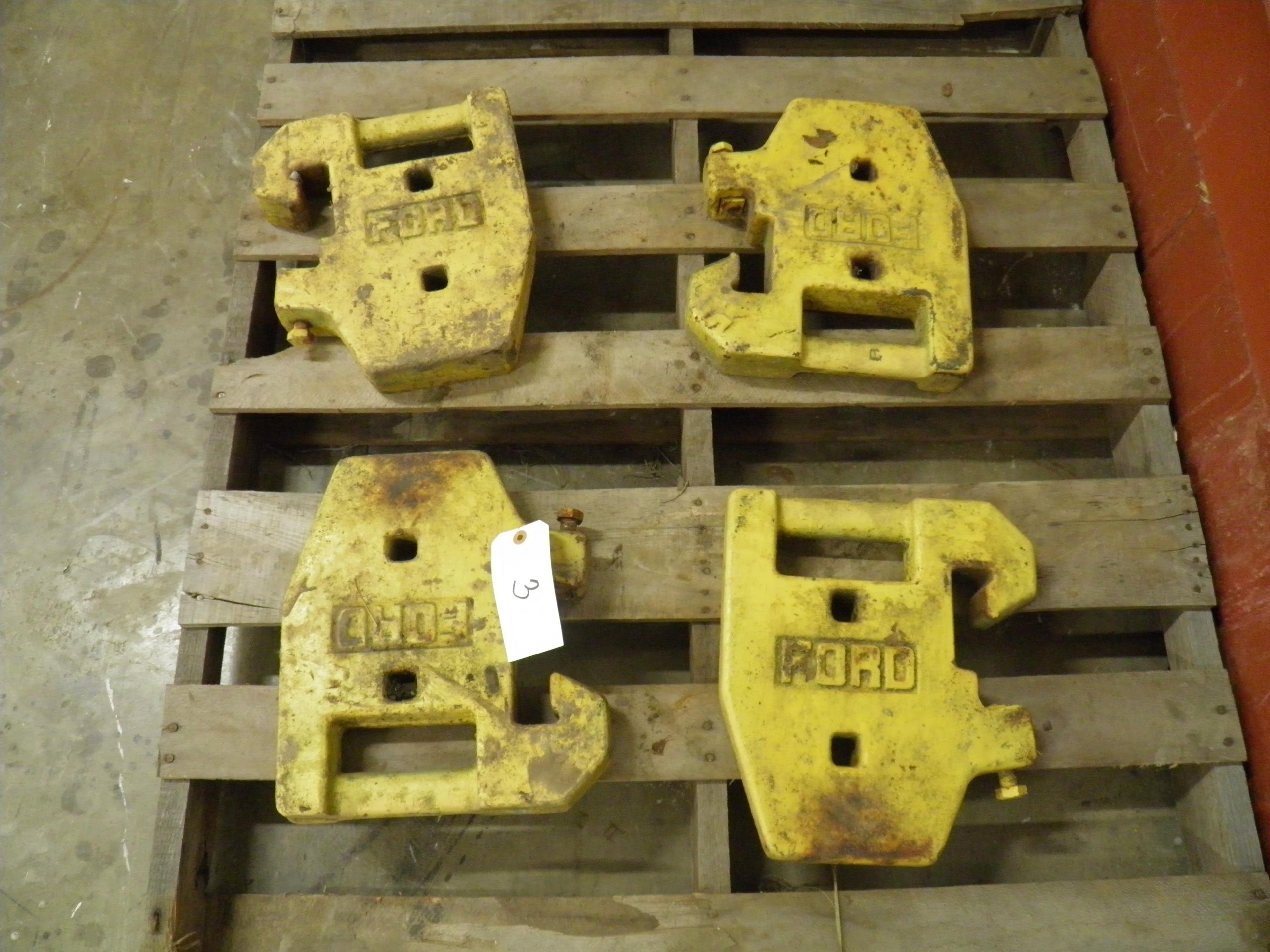 Ford suitcase weights