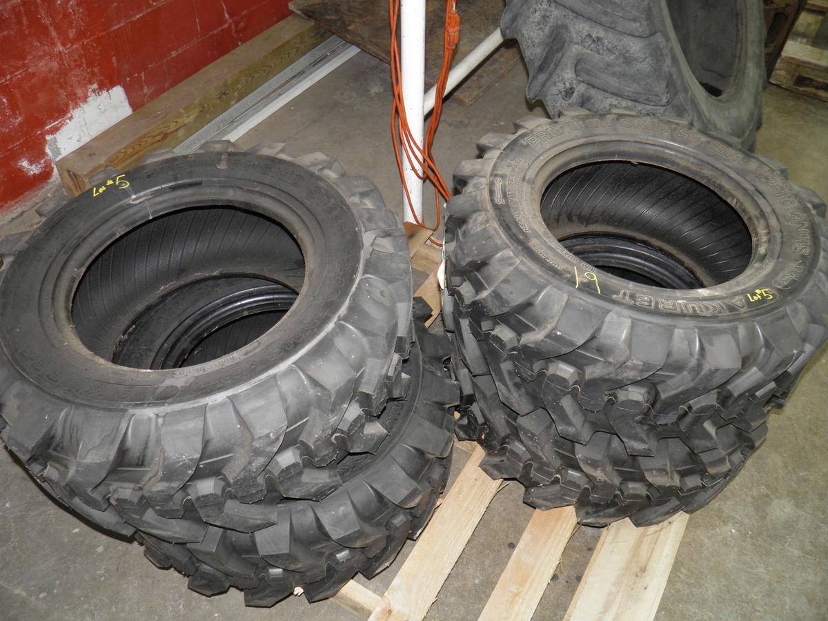 Akuret 12x16x5 Skidsteer Tires