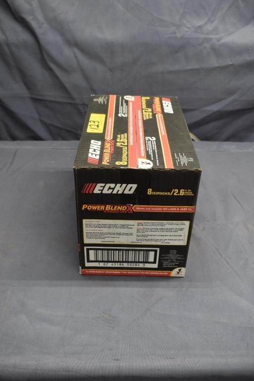 CASE OF ECHO POWER BLEND OIL 8 SIX PACKS OF THE 1 GALLON MIX