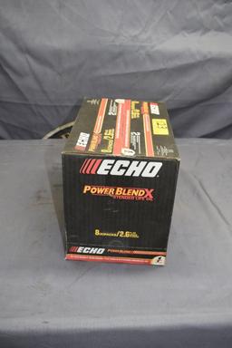 CASE OF ECHO POWER BLEND OIL 8 SIX PACKS OF THE 1 GALLON MIX