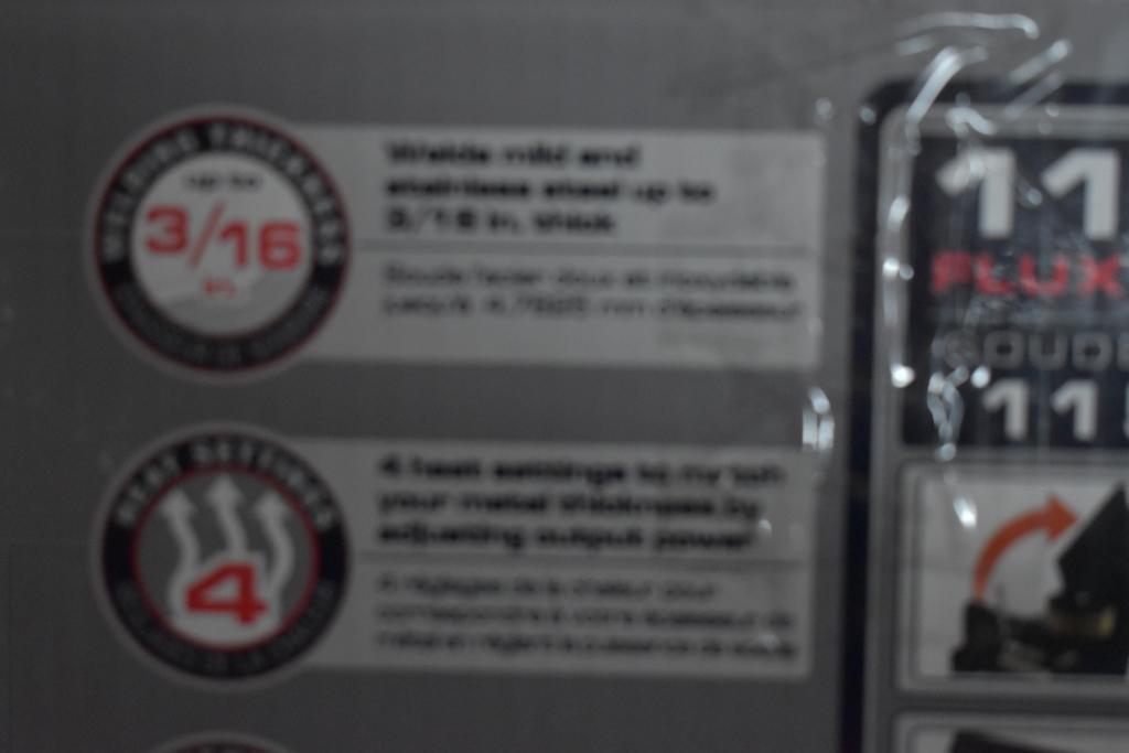 115 Volts, 90 Amps, no gas wire welder, New  In Box.