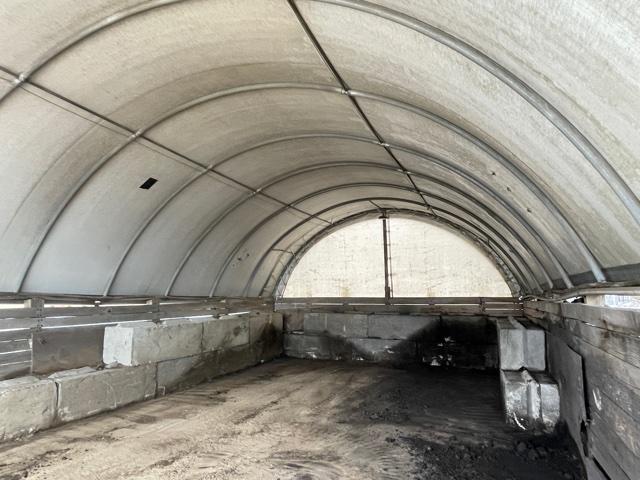 Coverall 20' x 40' fabric hoop building,  includes all mounting plates, bra