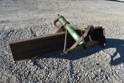 John Deere 80A, 7ft, 3 point blade,