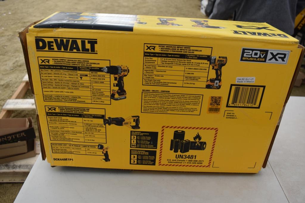 2023 DEWALT DCK449E1P1 20100