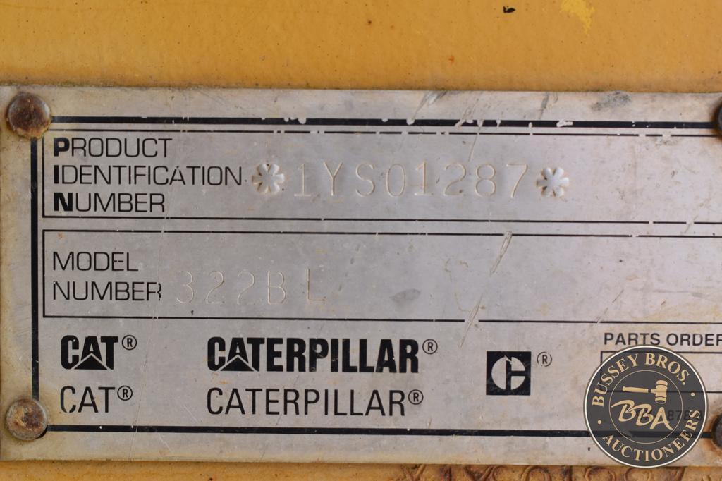 2000 CATERPILLAR 322BL 26134