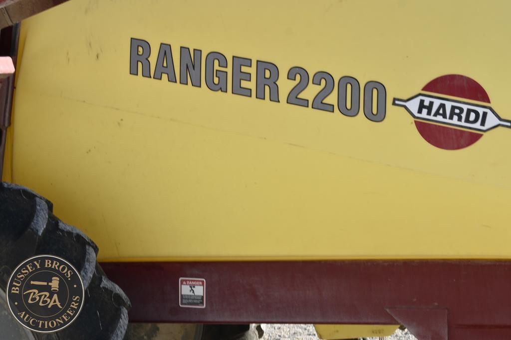 2008 HARDI RANGER 2200 32338