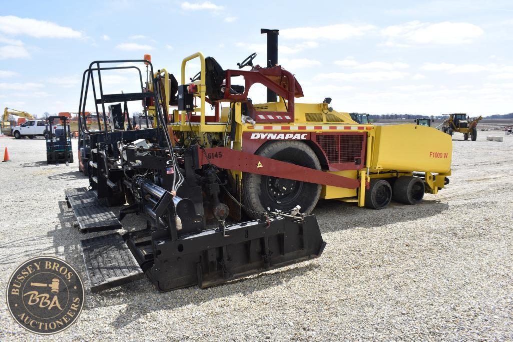2011 DYNAPAC F1000W 33716