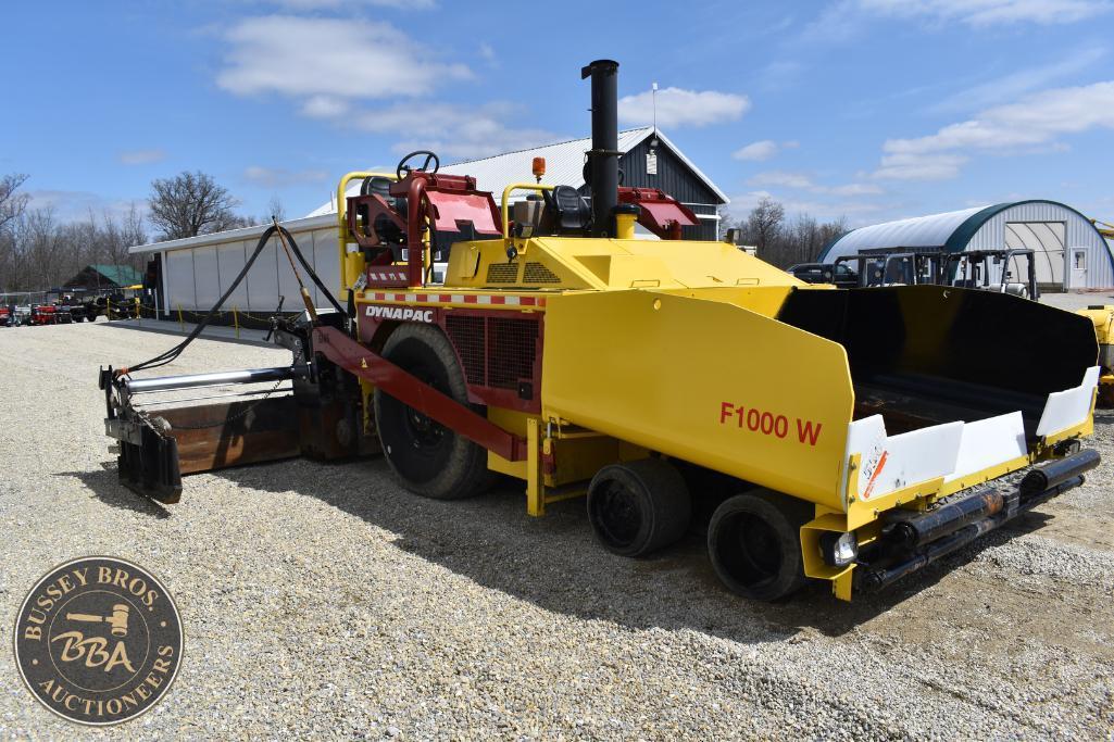 2011 DYNAPAC F1000W 33716