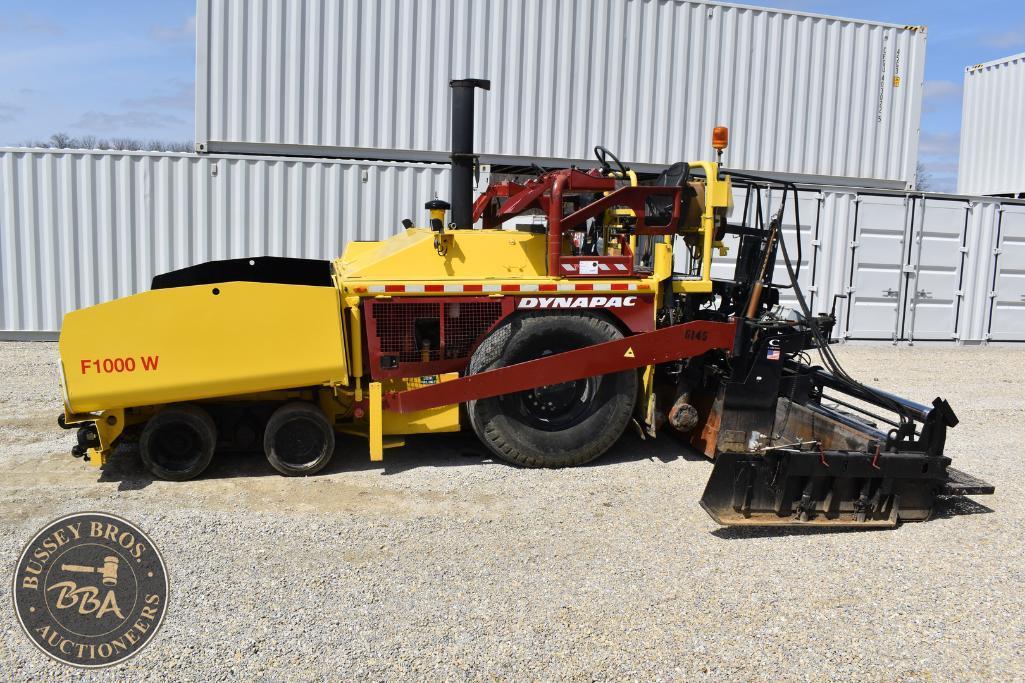 2011 DYNAPAC F1000W 33716