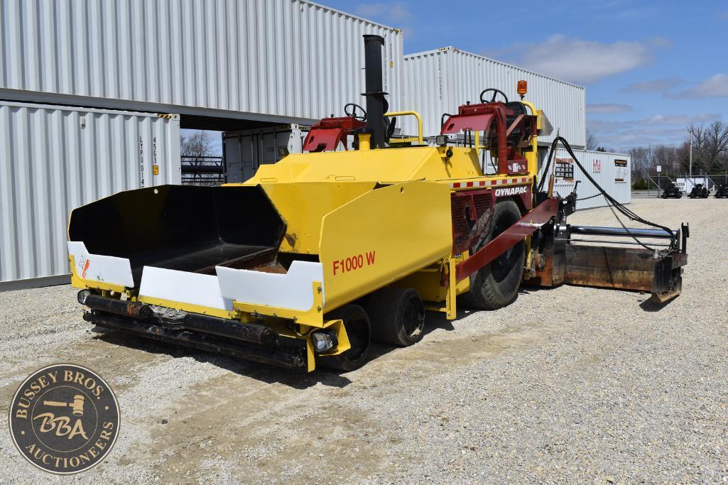 2011 DYNAPAC F1000W 33716