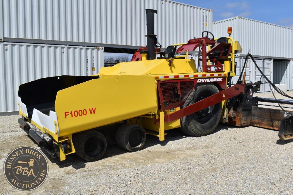 2011 DYNAPAC F1000W 33716