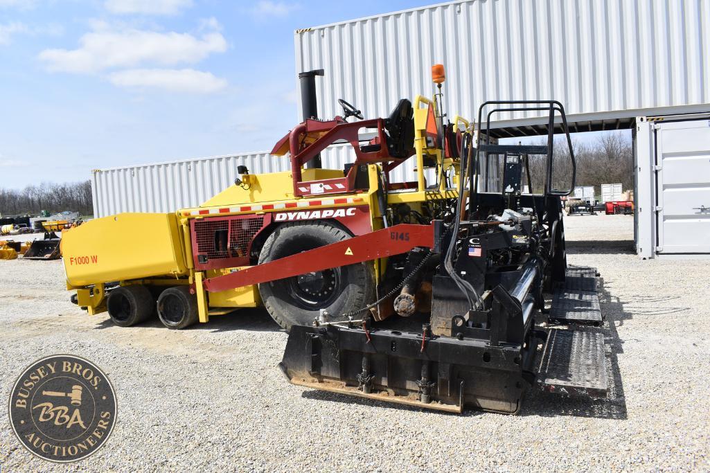 2011 DYNAPAC F1000W 33716