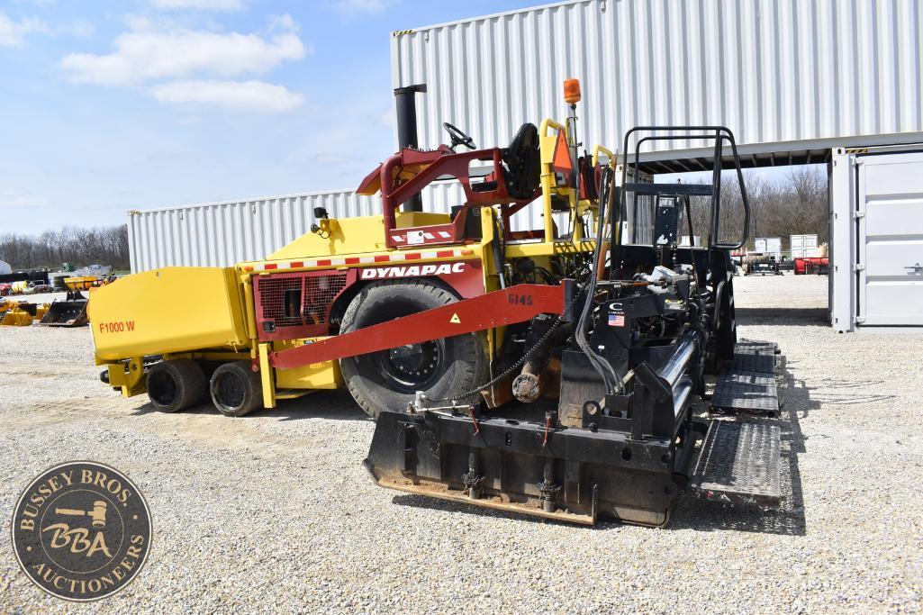 2011 DYNAPAC F1000W 33716