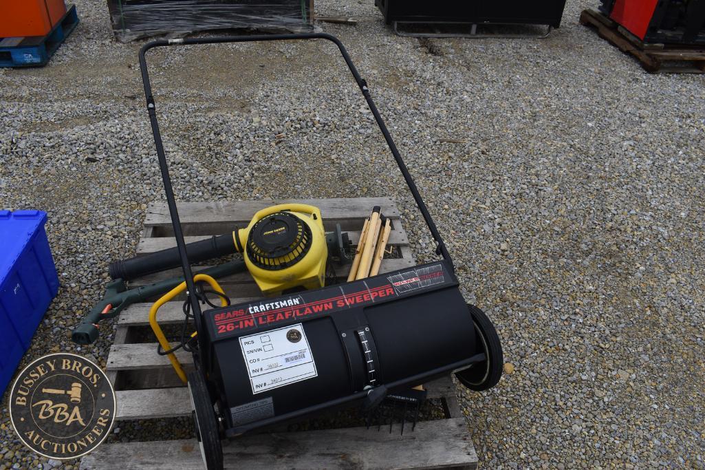 SKID LOT OF MISC LAWN AND GARDEN TOOLS 36032