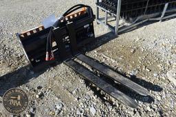 Fork, Pallet WOLVERINE HYDRAULIC PALLET FORK ATTACHMENT 36133