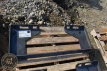 Hitch WOLVERINE SKID STEER WELDABLE PLATE 36124