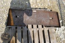 Hitch KIT CONTAINERS WELDABLE SKID STEER PLATE 36283