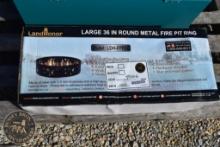LANDHONOR 36 INCH METAL FIRE RING 35636