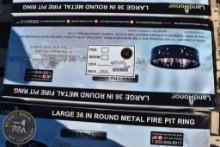 LANDHONOR 36 INCH METAL FIRE RING 35638