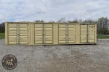 40FT SHIPPING CONTAINER WITH SIDE DOORS 35765