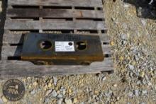 Hitch FUTURE WELDABLE MINI SKID LOADER PLATE 35848