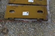 Hitch FUTURE WELDABLE SKID LOADER PLATE 35923