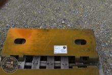 Hitch FUTURE WELDABLE SKID LOADER PLATE 35924