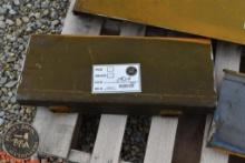 Hitch FUTURE WELDABLE MINI SKID LOADER PLATE 35927