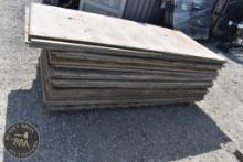 SKID LOT OF MISC FORM PLY SHEETING 36006