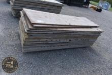SKID LOT OF MISC FORM PLY SHEETING 36008
