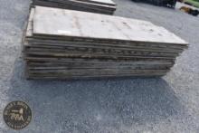 SKID LOT OF MISC FORM PLY SHEETING 36009
