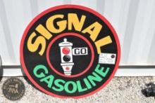 SIGNAL GASOLINE VINTAGE SIGN 36024