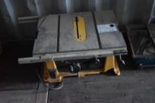 DEWALT JOBSITE TABLE SAW 36206