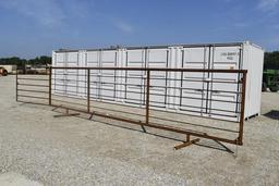 CATTLE GATE 24FT. LONG X 68IN. TALL, 8288