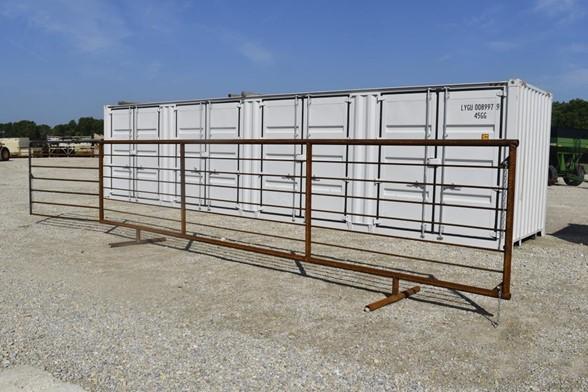 CATTLE GATE 24FT. LONG X 68IN. TALL, 8288